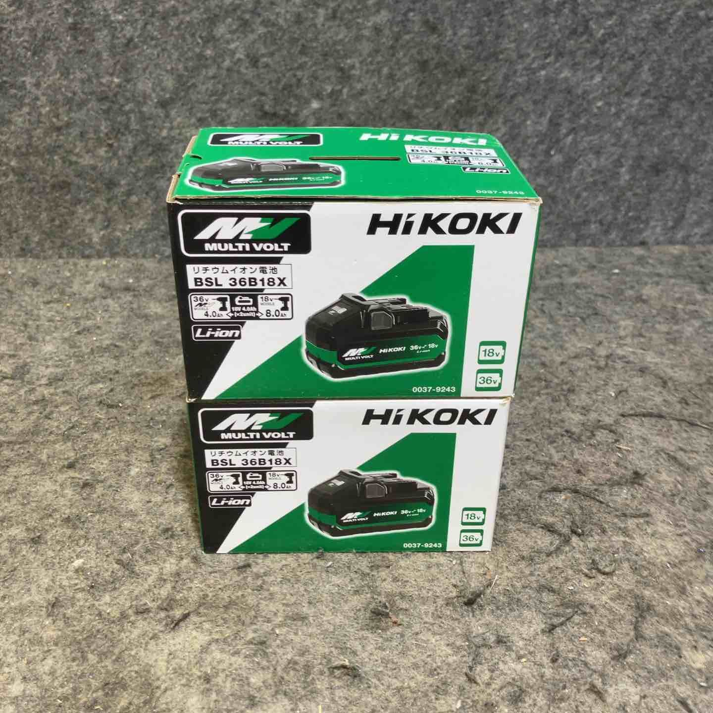 ♥品 ハイコーキ HIKOKI 旧 日立工機 リチウムイオンバッテリー 36V|4.0Ah BSL36B18X 桶川店
