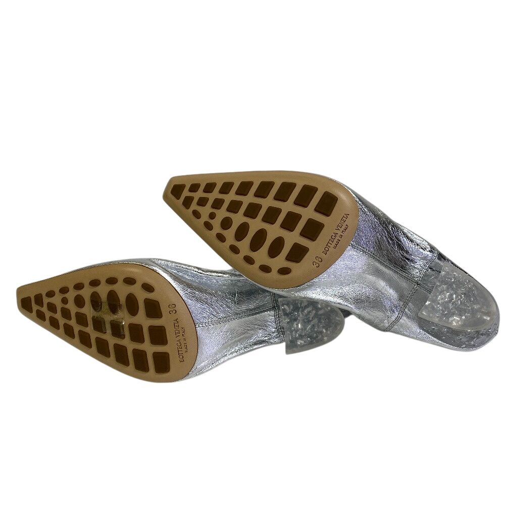  ５％OFF フォロワークーポン BOTTEGAVENETA ボッテガヴェネタ パンプス シルバー レディース その他 靴