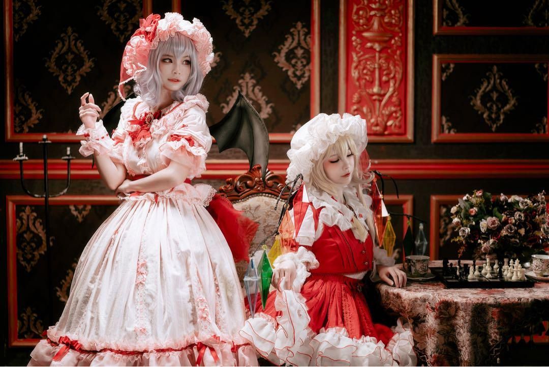 東方project レミリア 森森仙 コスプレ衣装 東方Project レミリアコスプレ服 森森仙デザイン - メルカリ