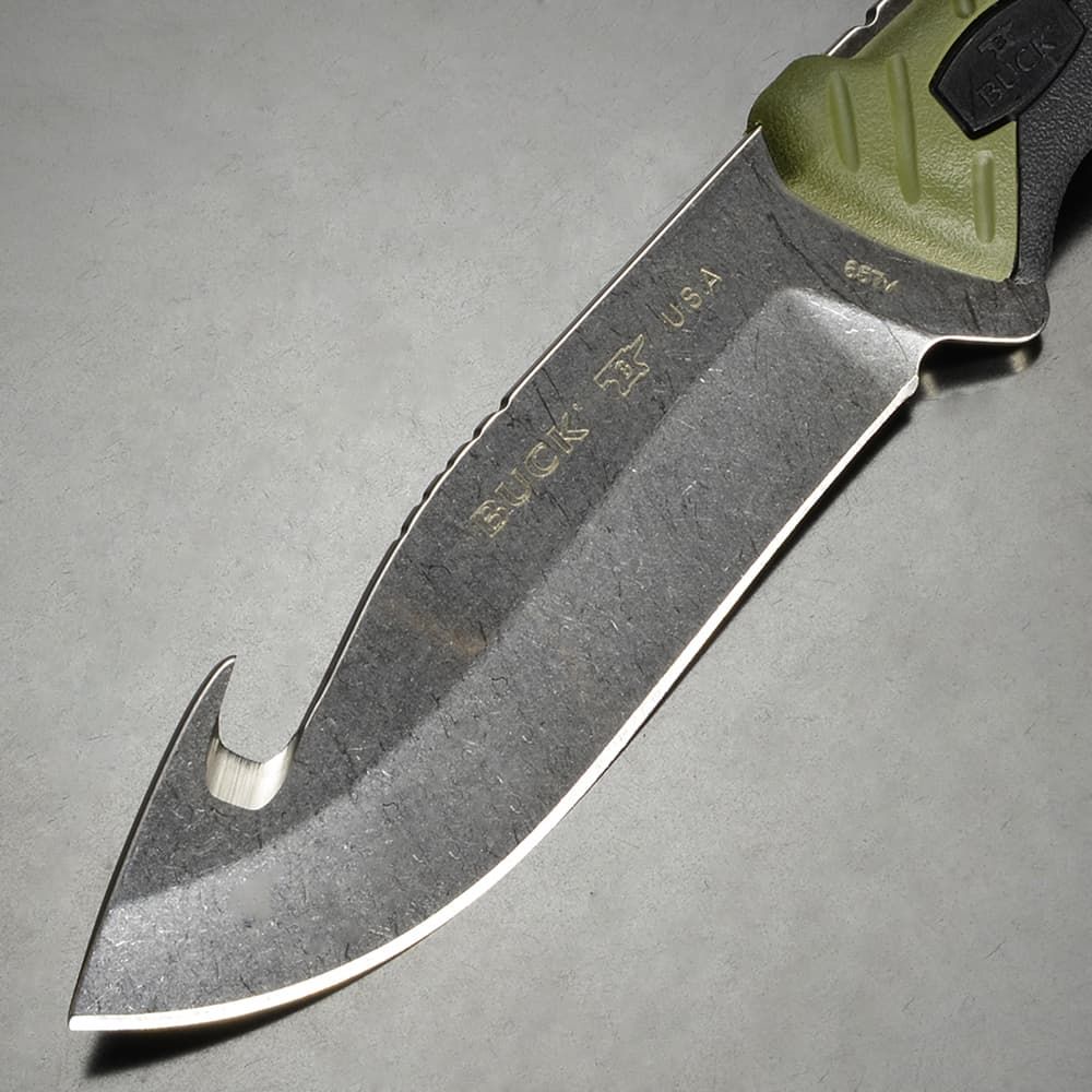 BUCK スキナーナイフ Pursuit Large ガットフック 657GRG 18歳以上
