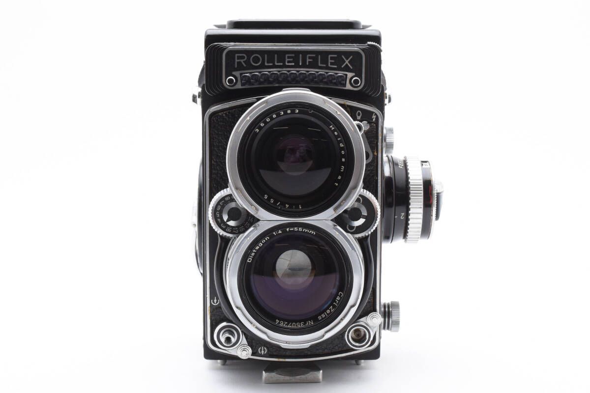 ローライフレックス　希少中古美品　ワイドドローライ　ディスタゴン55mm F4 ☆ワイドローライフレックス ROLLEIFLEX Distagon ディスタゴン