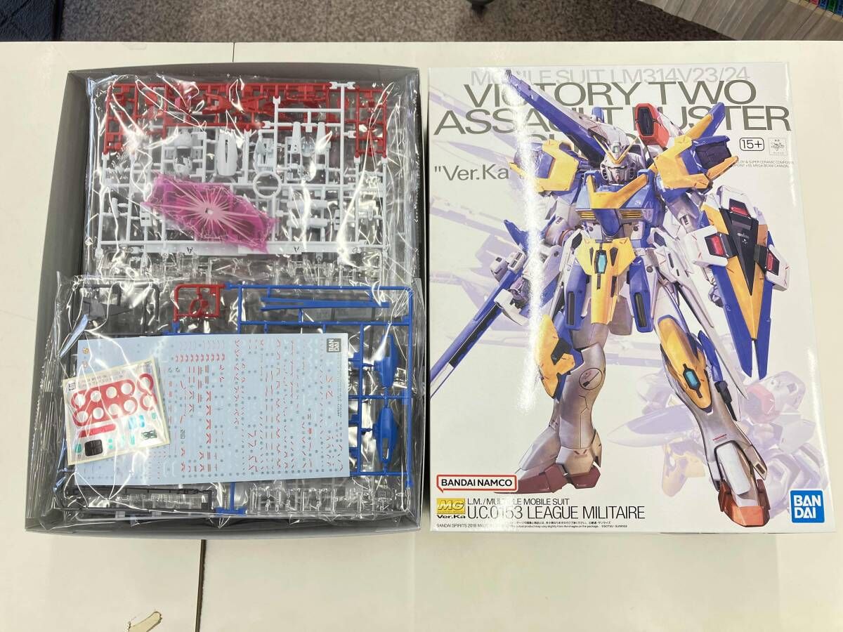 未開封 プラモデル バンダイ 1|100 V2アサルトバスターガンダム Ver.Ka MG 機動戦士Vガンダム プレバン