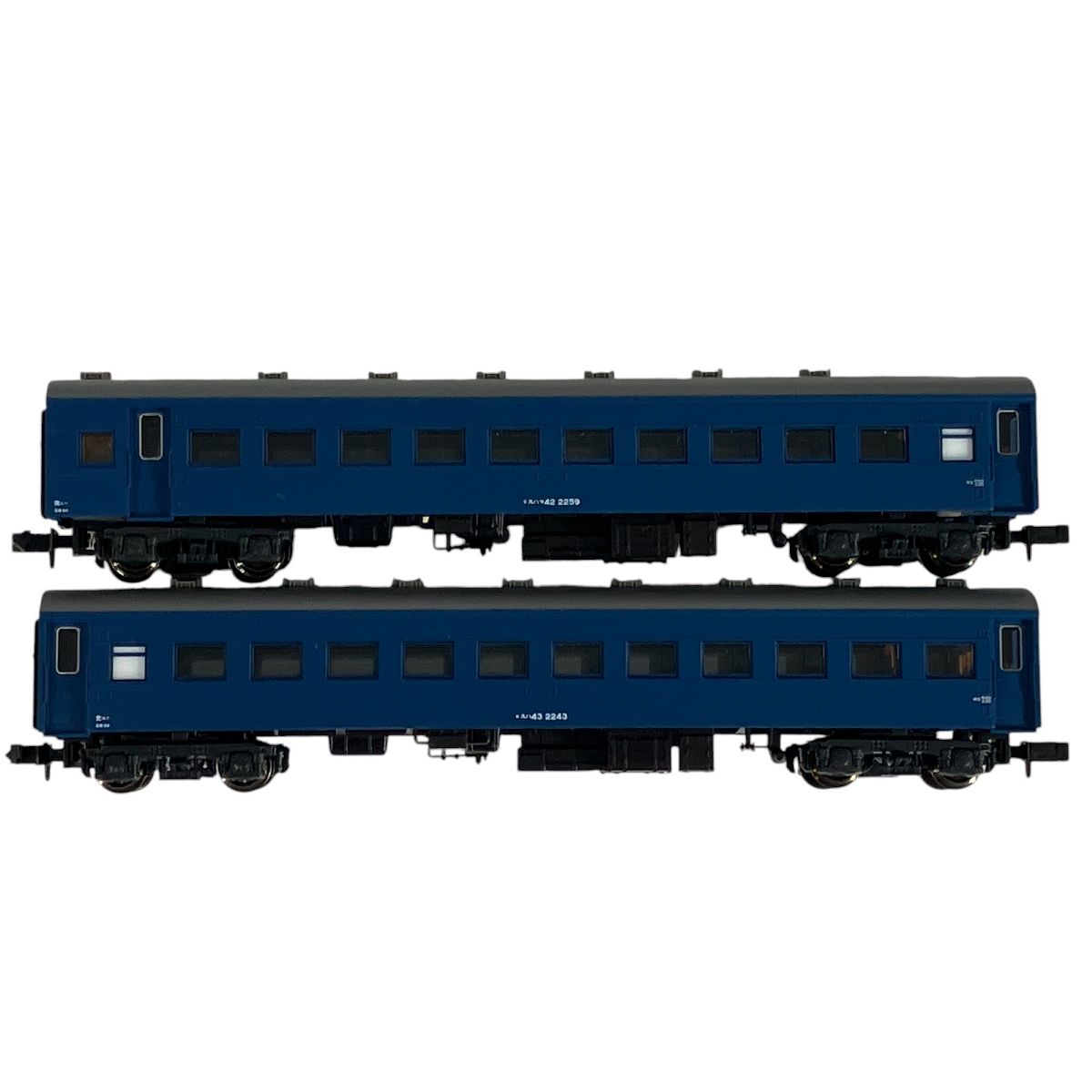 KATO 5133-2 5134-2 スハ43 スハフ42 旧型客車 2両セット N