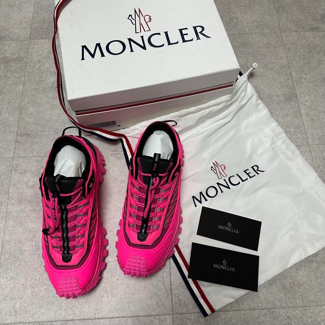 MONCLER / trailgrip gtx バック付き 厚底スニーカー - メルカリ