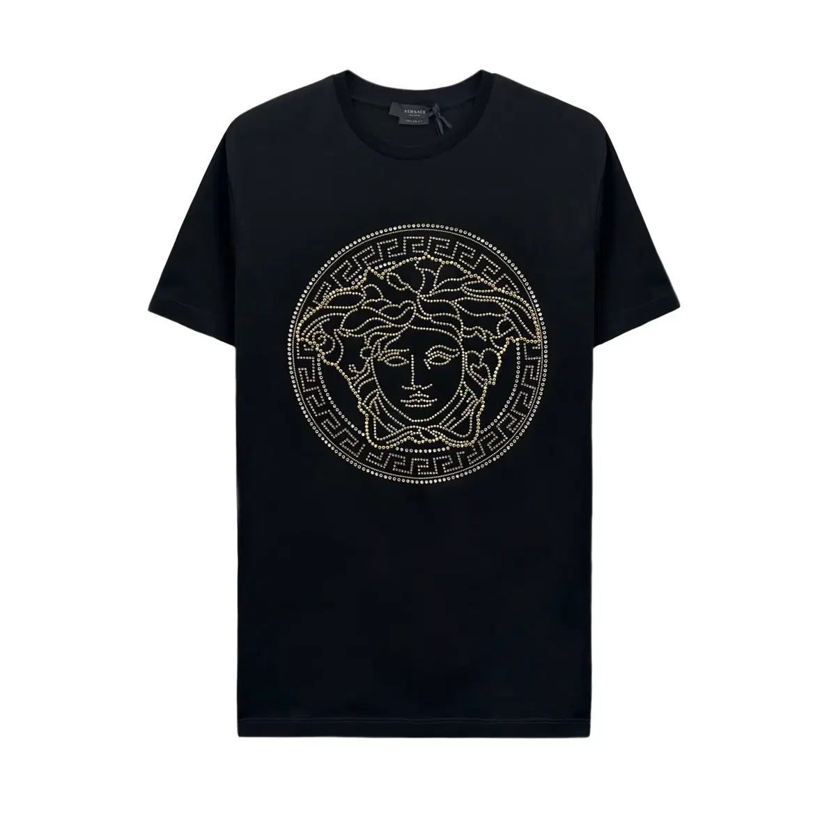 新品、本物 Versace(ヴェルサーチェ) スタッズ メドゥーサ 半袖Tシャツ 