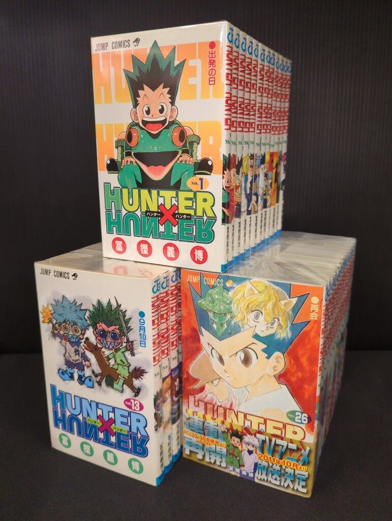 集英社 ジャンプコミックス 冨樫義博 HUNTER×HUNTER 1-38巻 最新セット