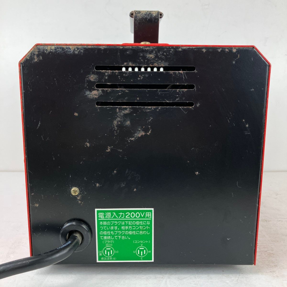 ЗЗshindaiwa 新ダイワ 200v ダウントランス 変圧器 FD-13 レッド HRDEVELOPMENT_JP