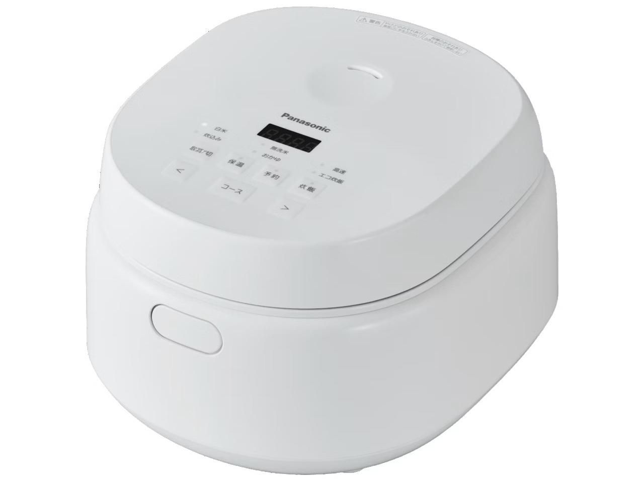 2営業日で発送 PANASONIC パナソニック パナソニック SR-A110D-W IHジャー炊飯器 マイコンタイプ 5.5合 ホワイト SRA110DW SR-A110D