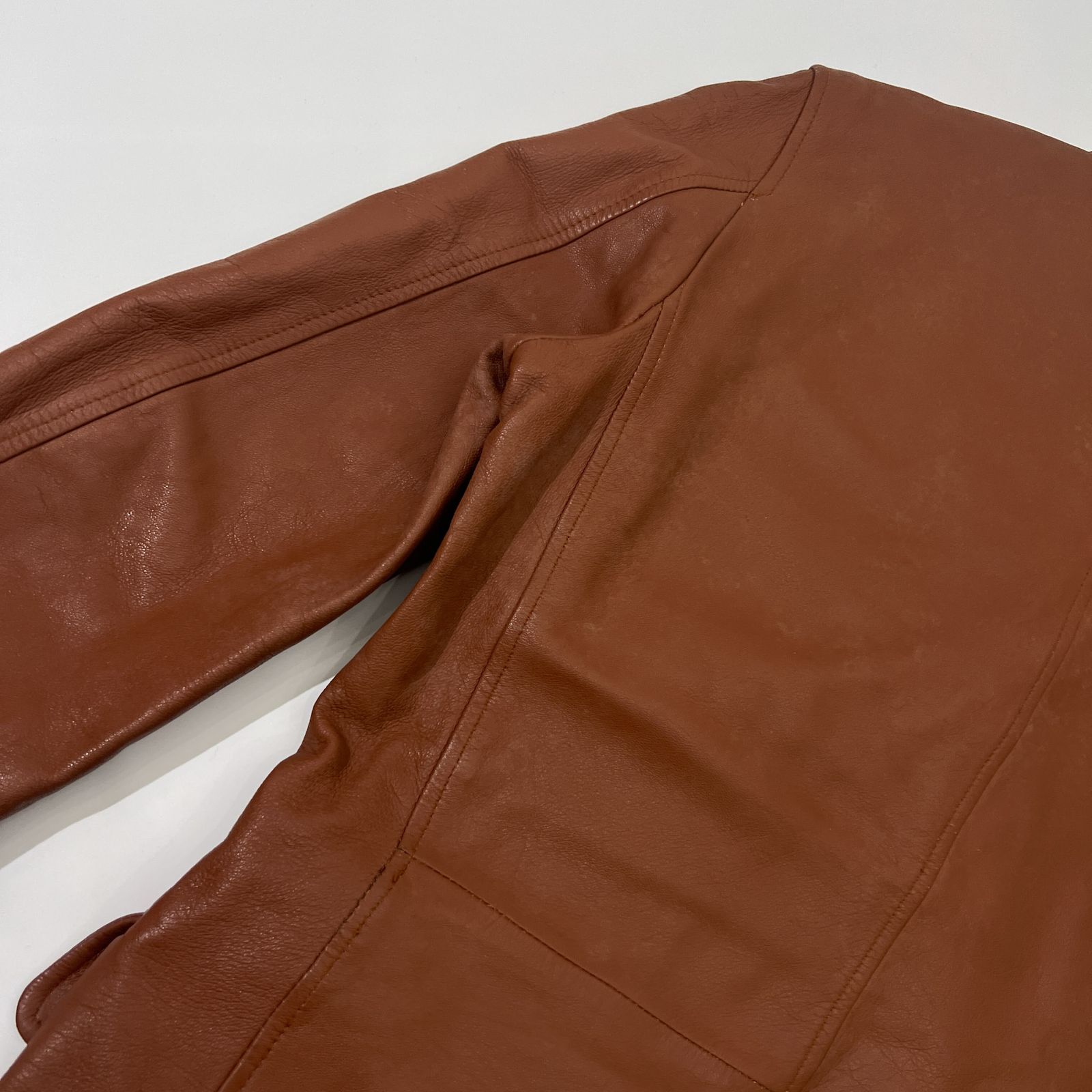 SERA VISTA セラビスタ イタリア製生地 羊革 3B テーラードジャケット