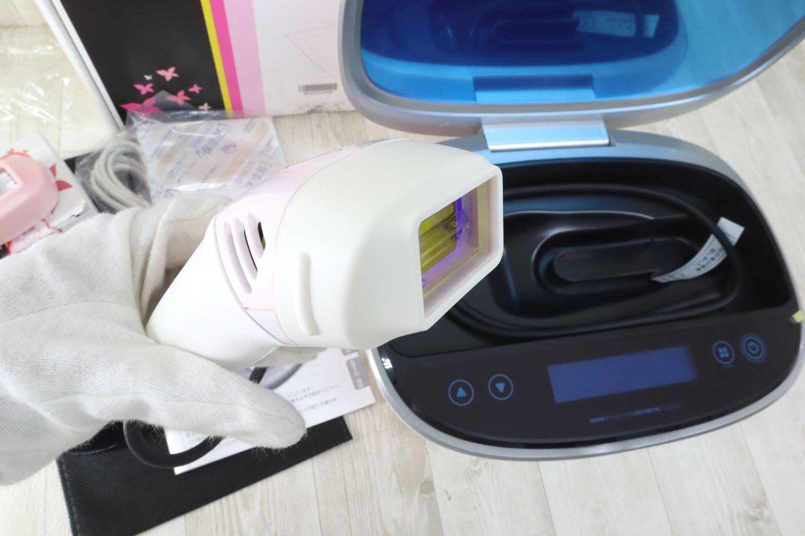 未使用品 ケノンフラッシュ式脱毛器 ver.8.6 ボーナスストア+5％【美品