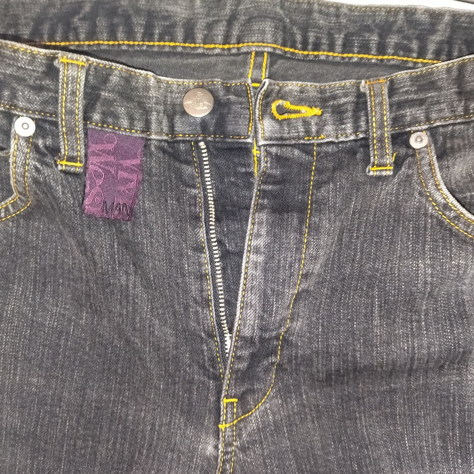 Vivienne Westwood MAN オーブ刺繍テーパードデニム 48 - メルカリ