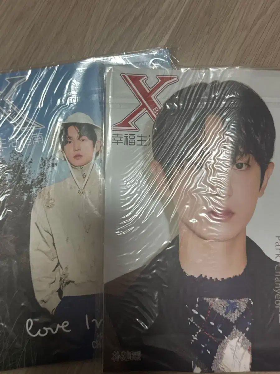 EXO(エクソ) チャンヨル(CHANYEOL) X blush 2023 ウィンター(WINTER) 雑誌 未開封