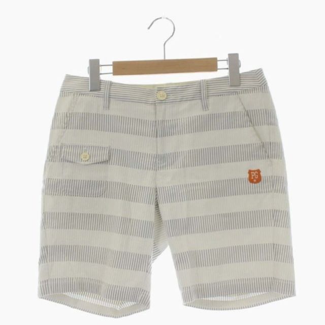 パーリーゲイツ  ハーフパンツ　ストライプ サッカーストライプ ショートパンツ(ハーフパンツ)|PEARLY GATES