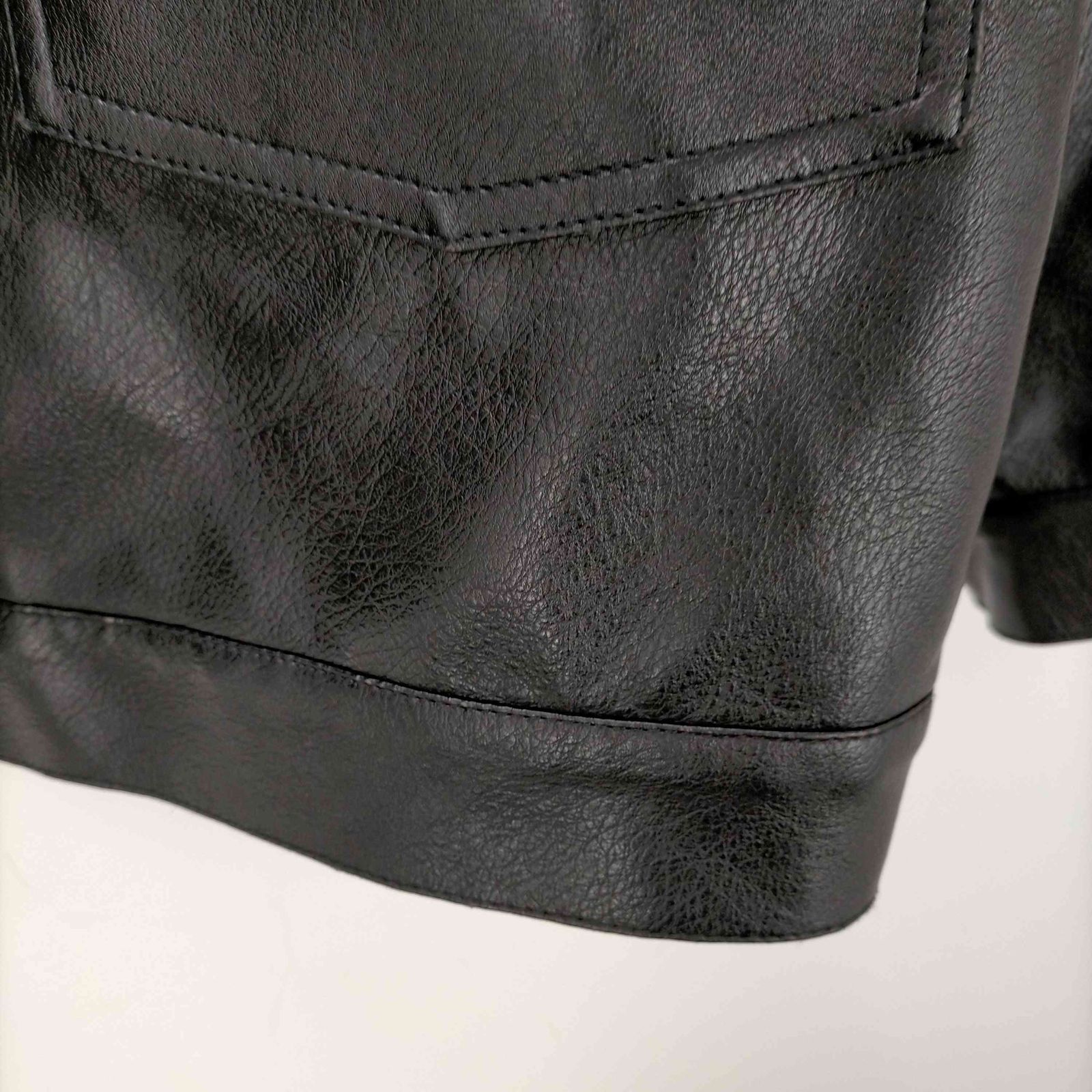【HUF】レザージャケット　FRESHIES TRUCKER JACKET HUF（ハフ）の「FRESHIES TRUCKER JACKET / HUF トラッカー