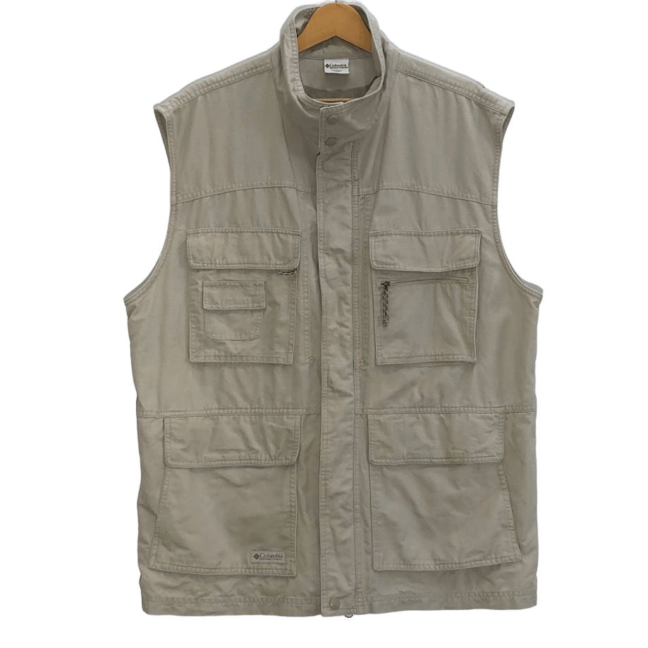 00s Columbia コロンビア フィッシングベスト 中国製 90s Columbia Fishing Vest コロンビア フィッシングベスト