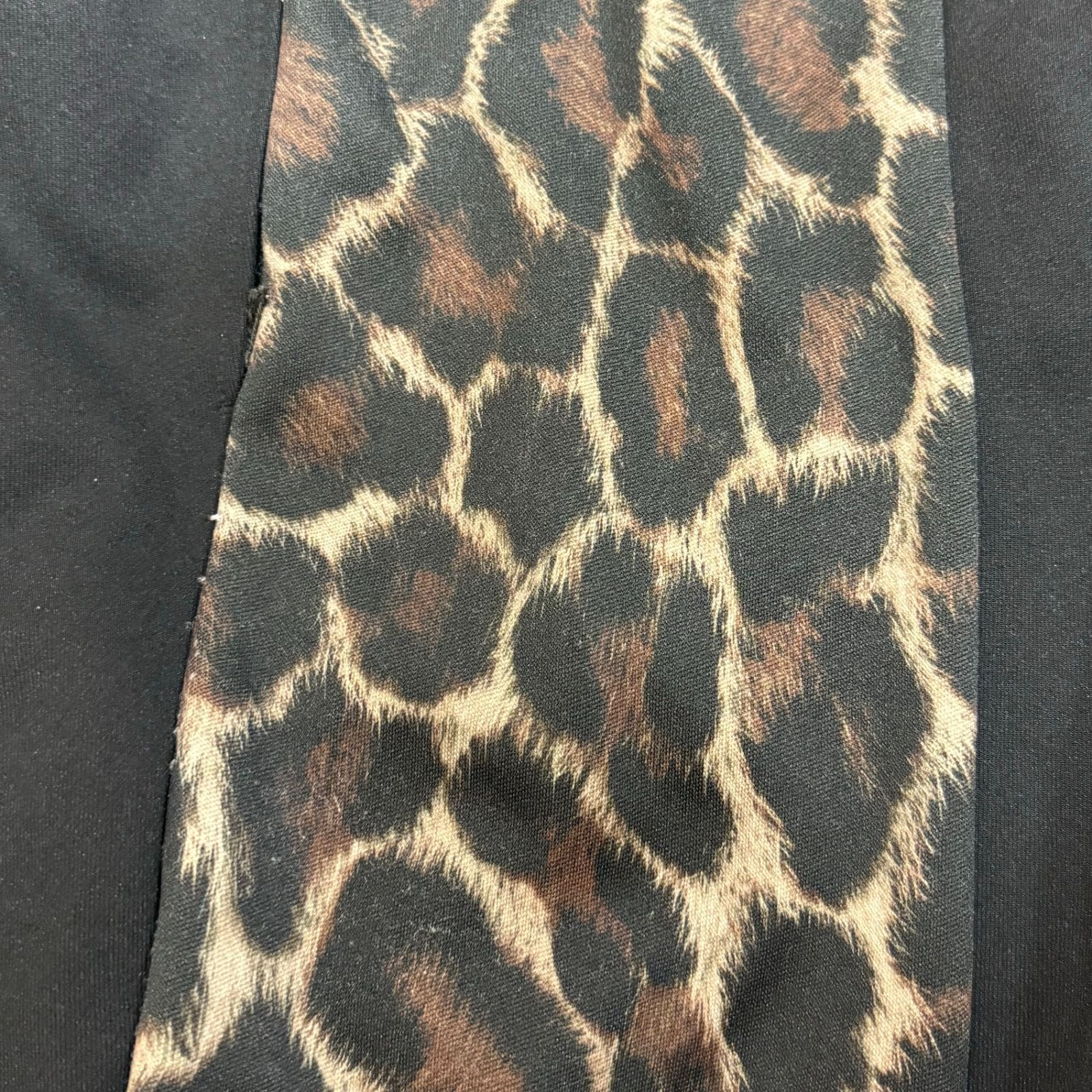 定価26400円 美品 LAD MUSICIAN 23SS LEOPARD 2TUCK TRACK PANTS 