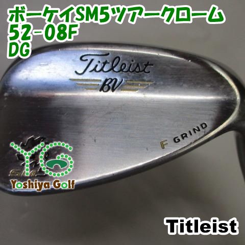 ボーケイSM5 56°14F 52°12F 即納】ボーケイ SM5 ツアークローム | 60