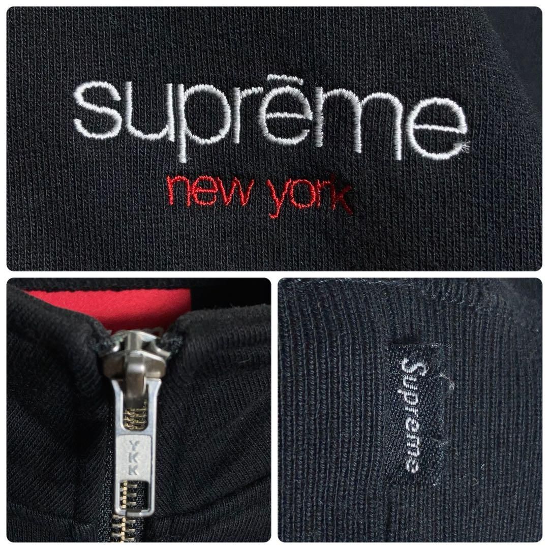 【コムドットゆうた着用】Supreme スウェット ハーフジップ 刺繍. コムドットゆうた着用】Supreme スウェット ハーフジップ 刺繍