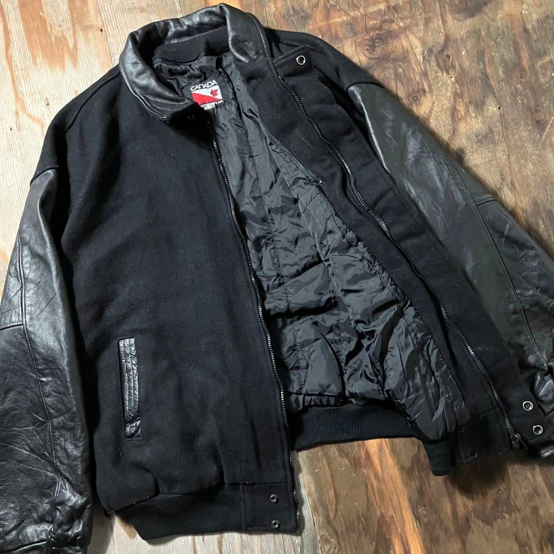 CANADA SPORTS WEAR カナダ スポーツウェア カナダ製 レザー
