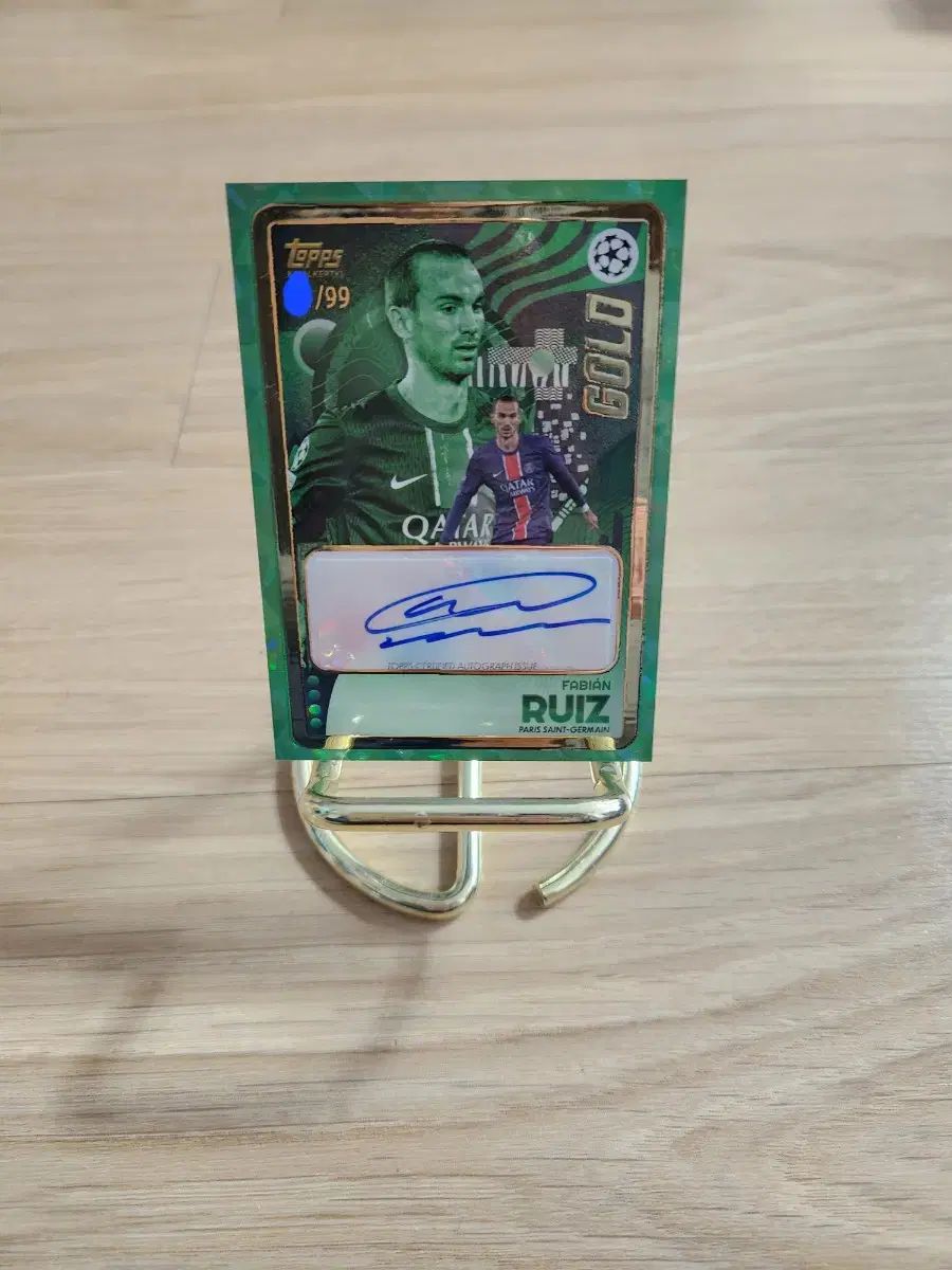 24 TOPPS トップス ゴールド 99 限定 ファビアン ルイス サインオート