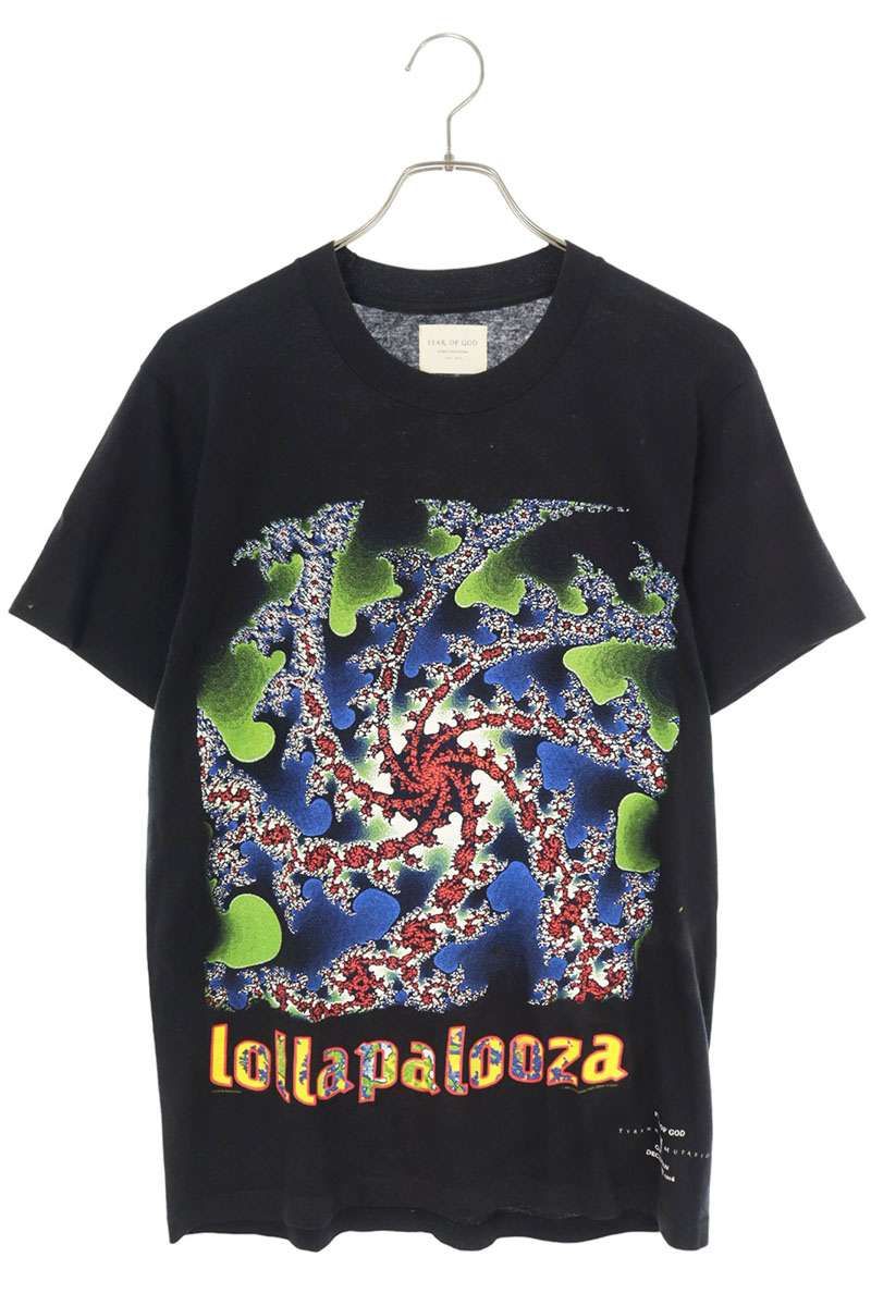 フィアオブゴッド  FURTH COLLECTION Lollapalooza ヴィンテージボディプリントTシャツ メンズ