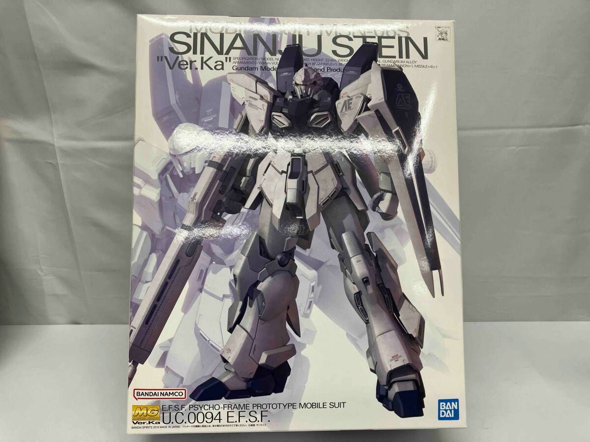 プラモデル 再販 バンダイ 1|100 シナンジュスタインVer.Ka MG ｢機動戦士ガンダムUC MSV｣