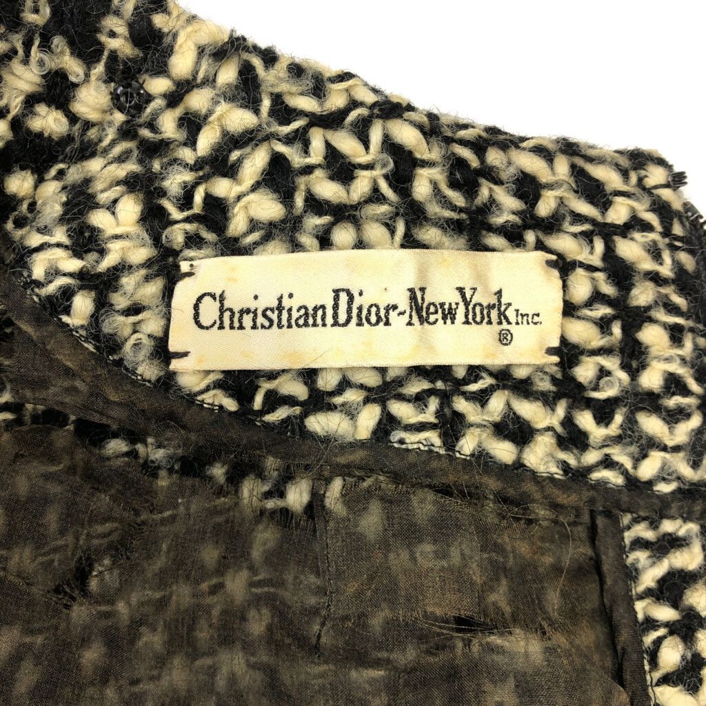 フランス製 Christian Dior クリスチャンディオールウールワンピース Christian Dior クリスチャンディオール ワンピース プルオーバー