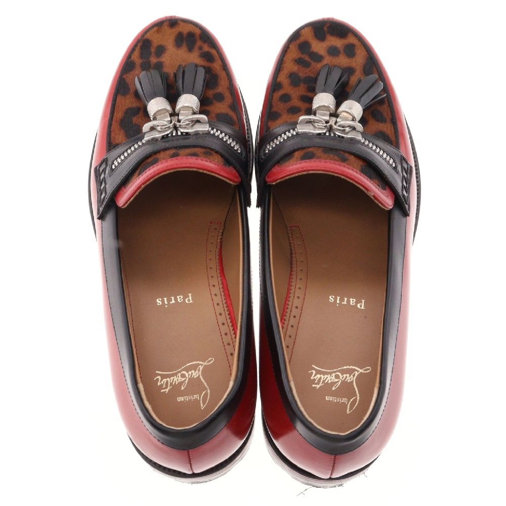 【Christian Louboutin 】ルブタン レオパード【メルカリ便】 クリスチャン ルブタン パンプス レオパード ヒョウ柄 22.5cm