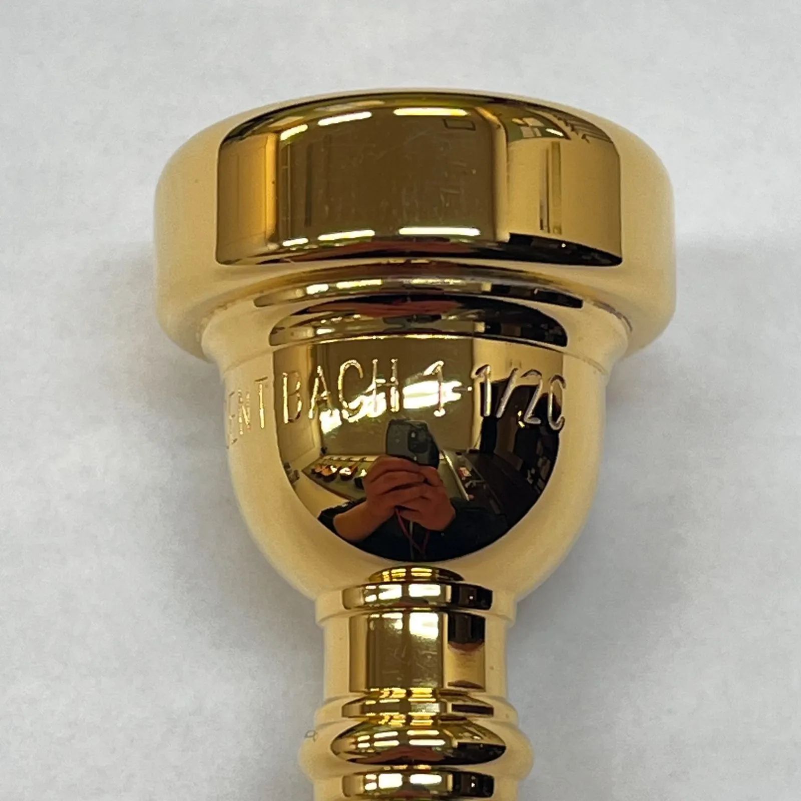 新品】Vincent Bach トランペット用スタンダードマウスピース 1-1/2C