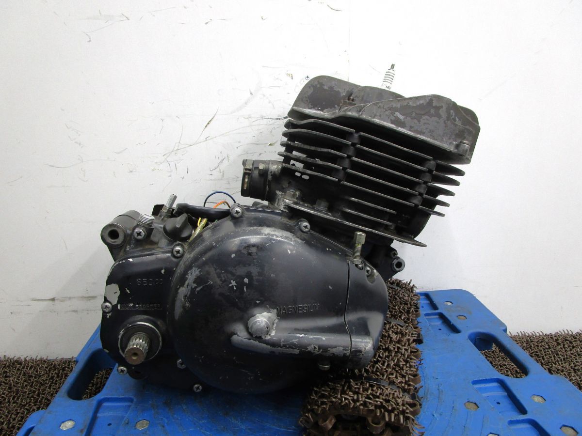 TS250 エンジン A6920 TS2504 始動 済み OH素材に スズキ TS2504 キャブ車 動画有