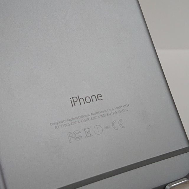 iPhone6 Plus 64GB docomo スペースグレー 送料無料 本体 c03301 