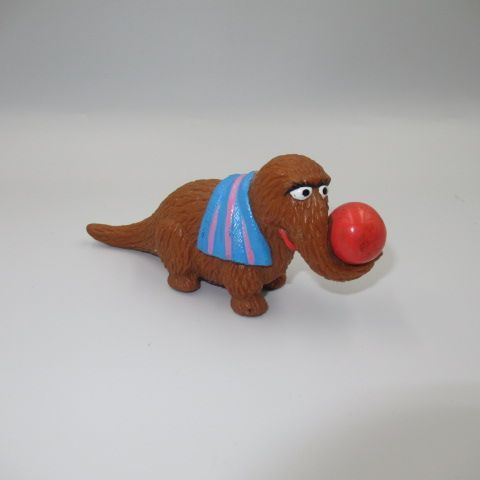 VintageSESAME STREETセサミストリートスナッフィーフィギュア人形ぬいぐるみPVC