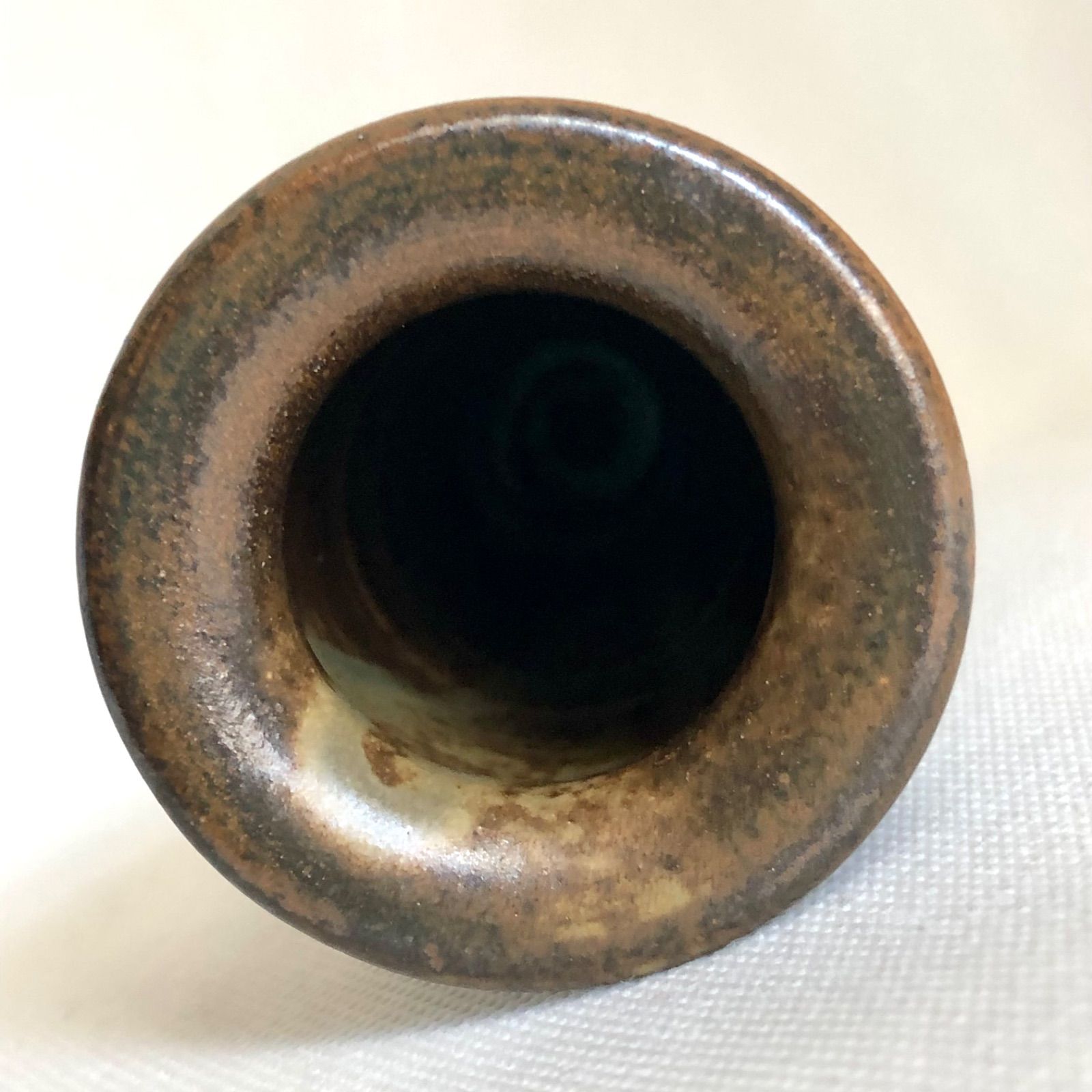 花瓶 一輪挿し 自性寺焼里秋窯 青木昇 - メルカリ