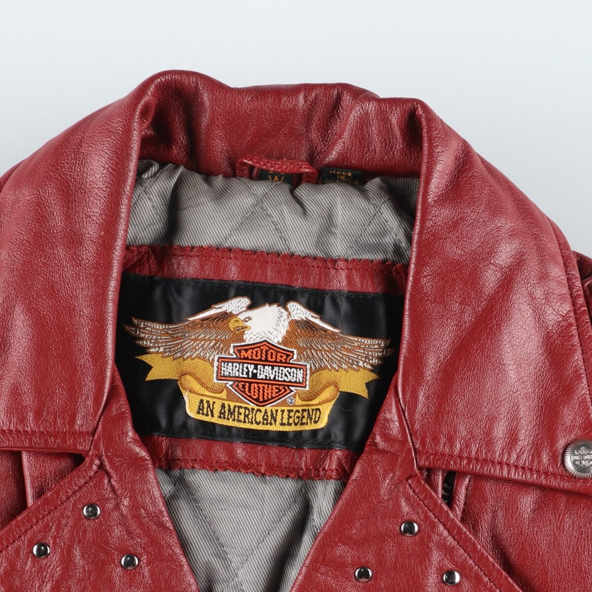 古着 ハーレーダビッドソン Harley-Davidson ダブルライダース  