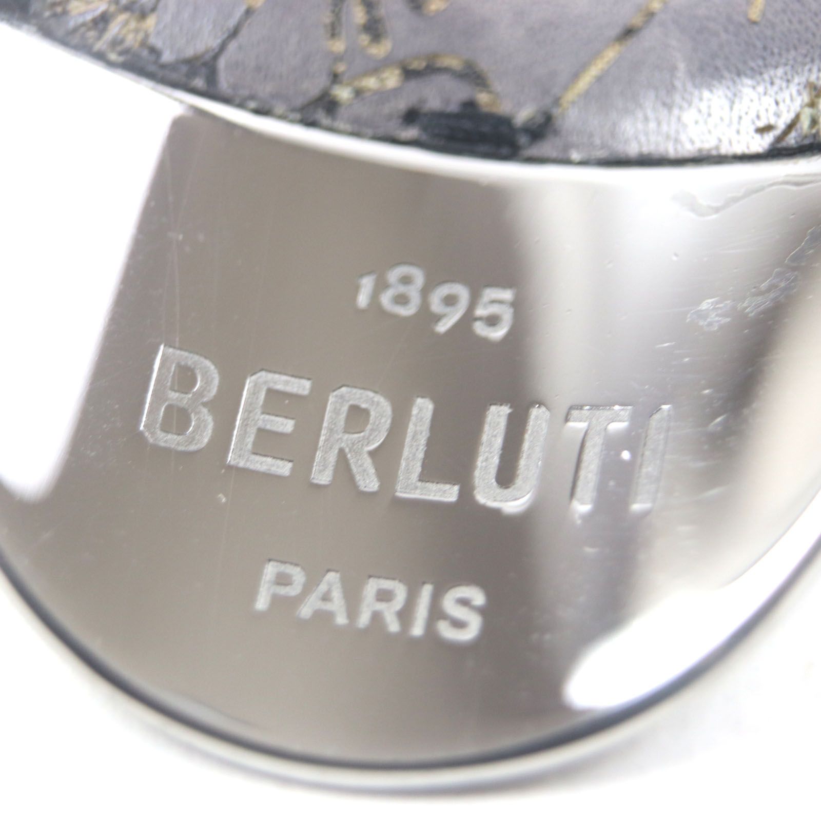 美品▽BERLUTI ベルルッティ フルスクリットレザー カリグラフィ