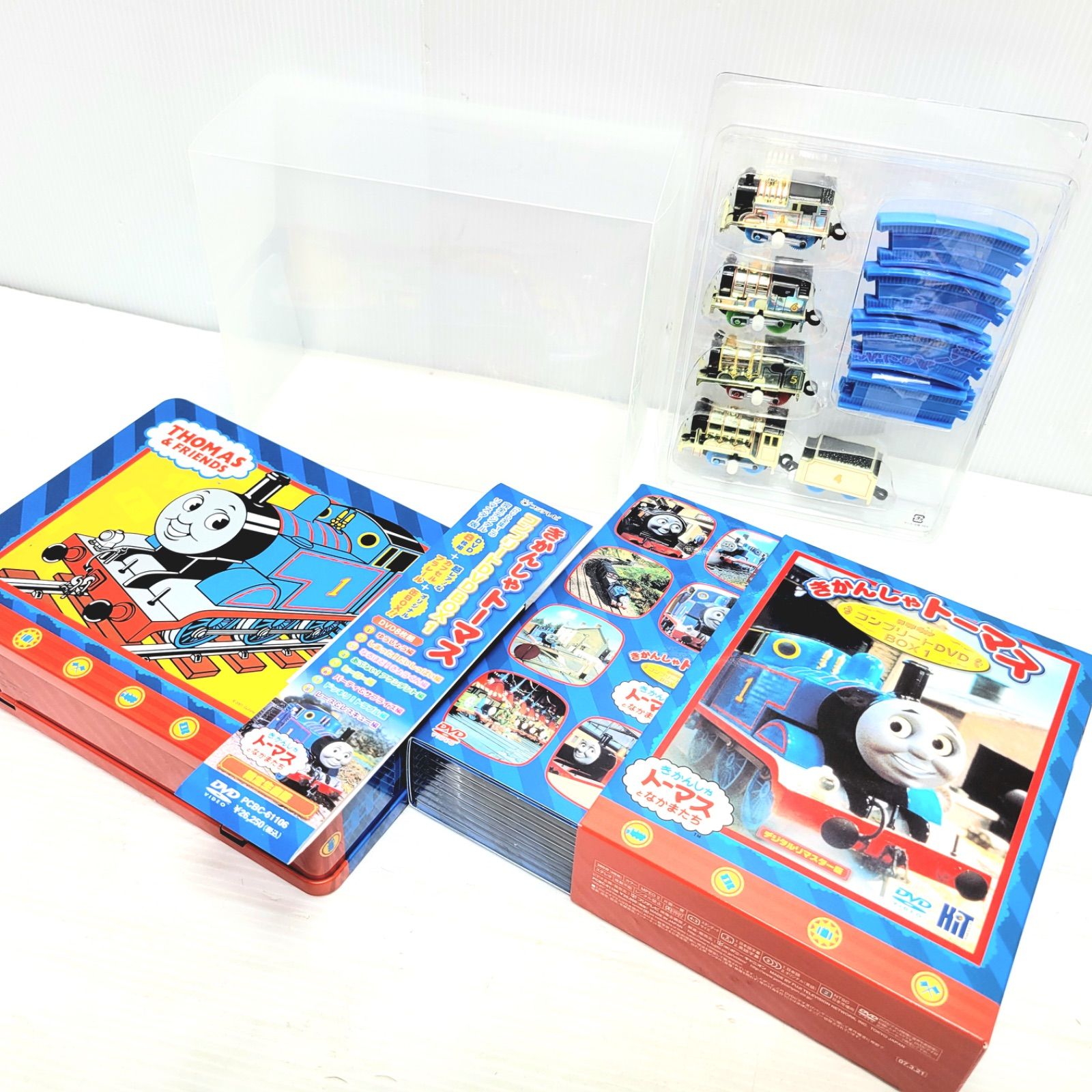 きかんしゃトーマス コンプリートDVD-BOX1〈初回生産限定・8枚組〉 きかんしゃトーマス コンプリートDVD-BOX1【初回生産限定・8枚組