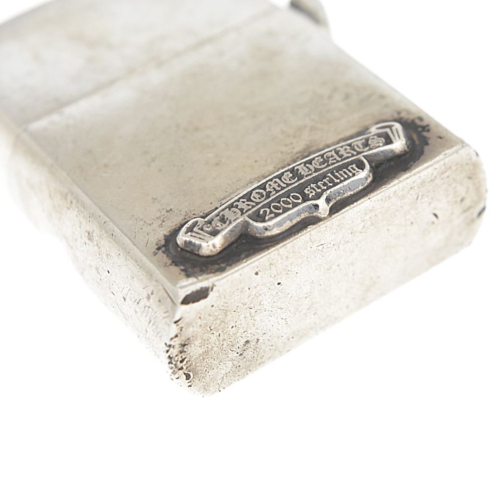 CHROME HEARTS (クロムハーツ) ZIPPO LIGHTERZ-V1 V1スモールCHクロス