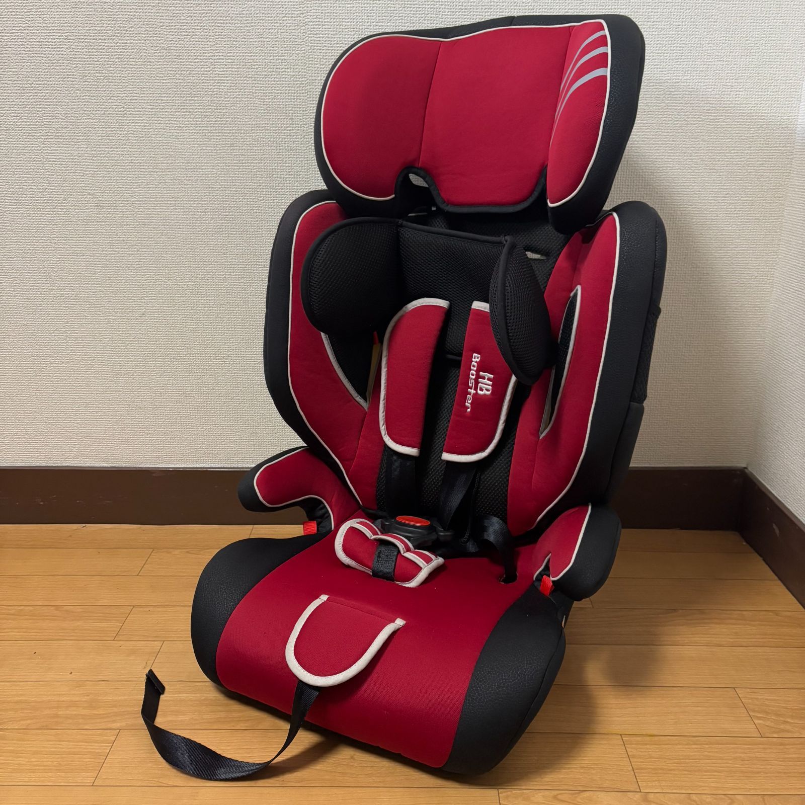 日本育児 ハイバック ブースター ルージュ チャイルドシート ブラック