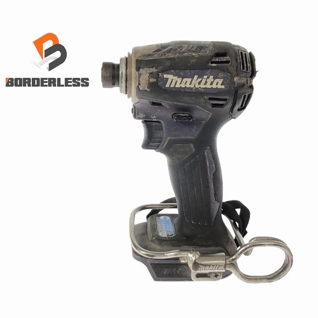 ☆中古品☆ makita マキタ 18V 充電式インパクトドライバ TD172D 紫/オーセンティックパープル 本体のみ 電動工具 大工道具  94844 - メルカリ