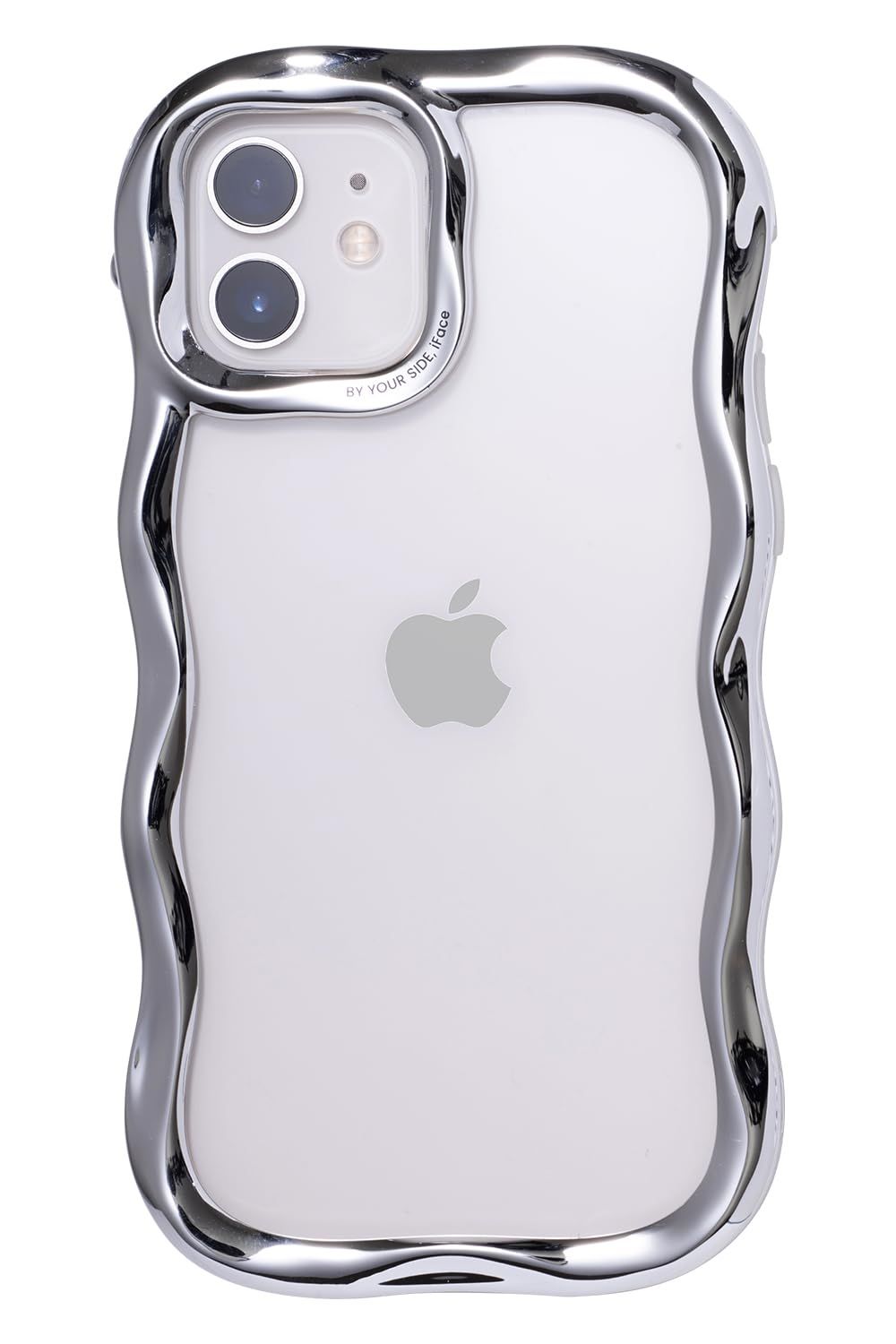 iFace BeBling iPhone 12|12 Pro ケース シルバー アイフェイス ビーブリング スマホケース iphoneケース うねうね メタリック アイフォン12プロ アイフォン12 ip シルバー iPhone 12|12 Pro
