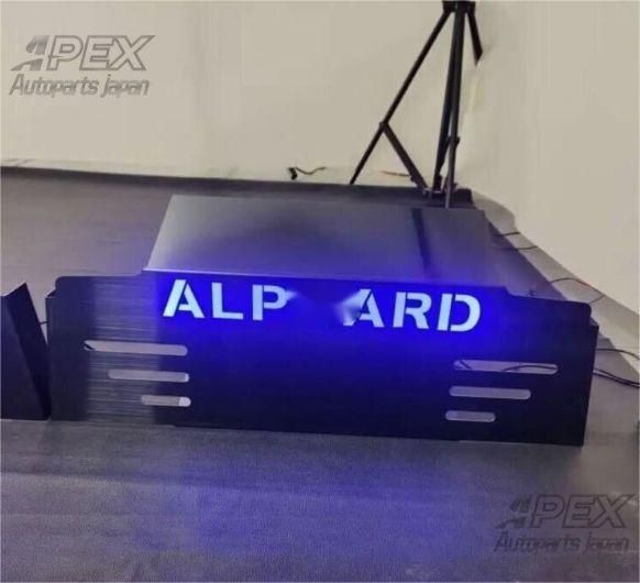 アルファード ヴェルファイア 30系 LED シートバックキックガード 足元照明 内装sq