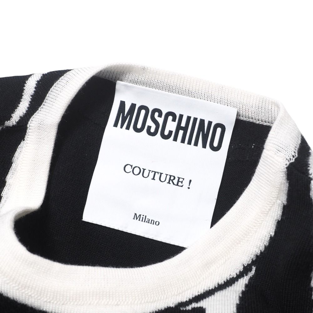 □美品□2023年製□MOSCHINO COUTURE モスキーノ クチュール