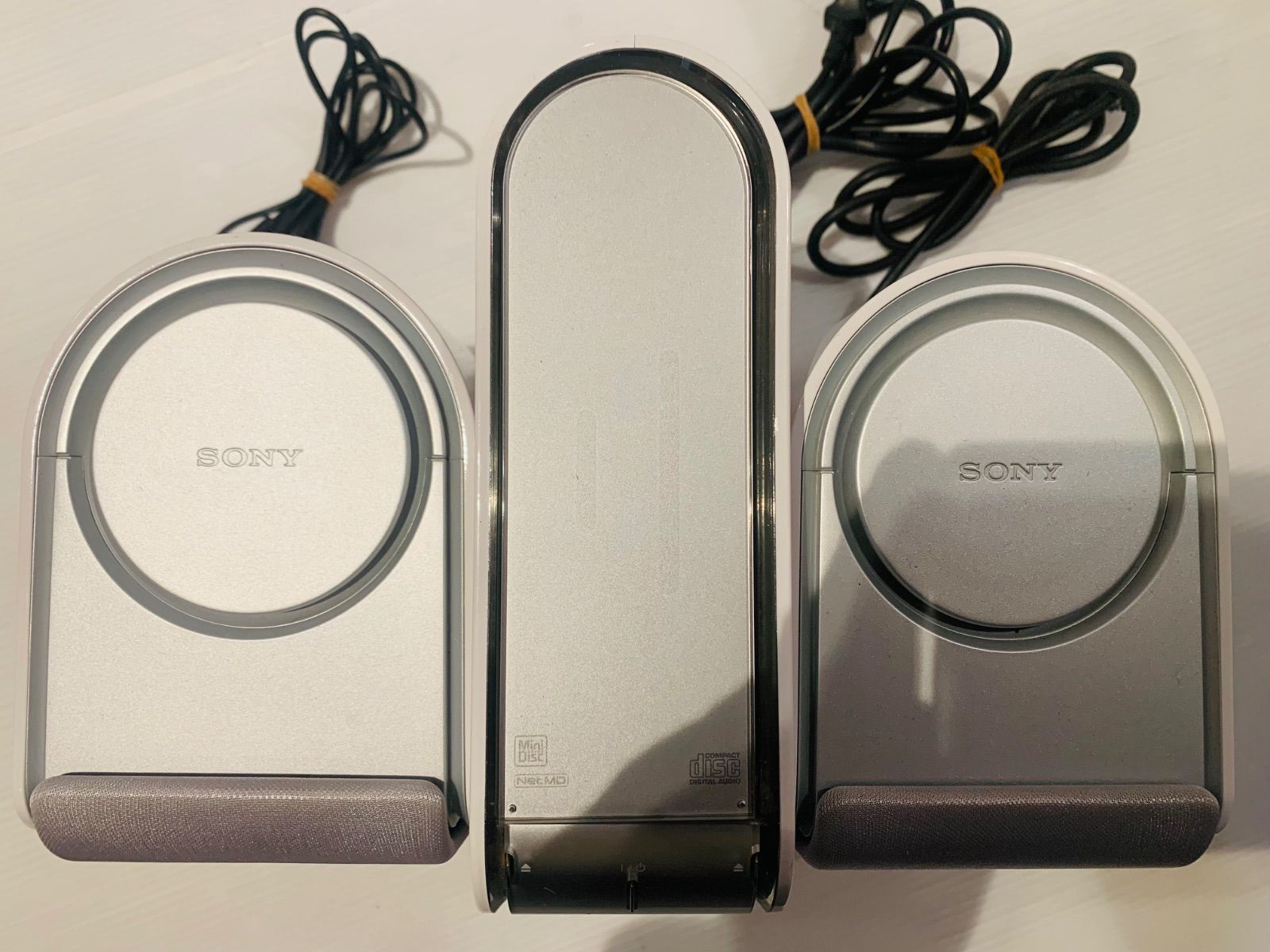 配線補修済】SONY LAM-Z05 Sound Gate CD/MD コンポ