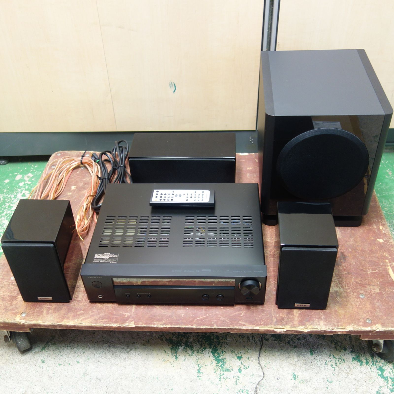 ONKYO ホームシアターセット ネットワーク AVレシーバー NR-365 【公式