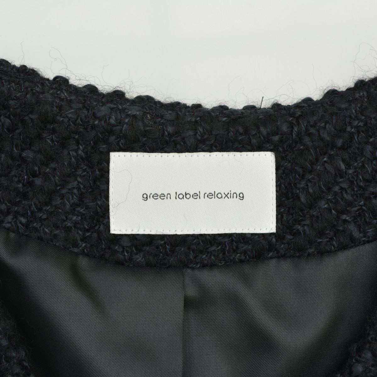 UNITEDARROWSGreenLabelRelaxing】3622-126-0214 ツイード ベスト
