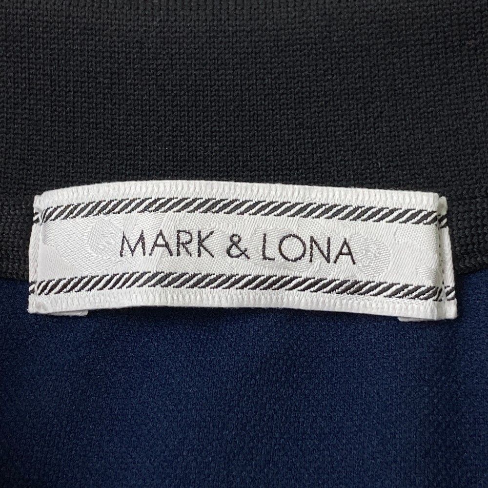 サイズ：M MARK&LONA マークアンドロナ 半袖ポロシャツ ネイビー