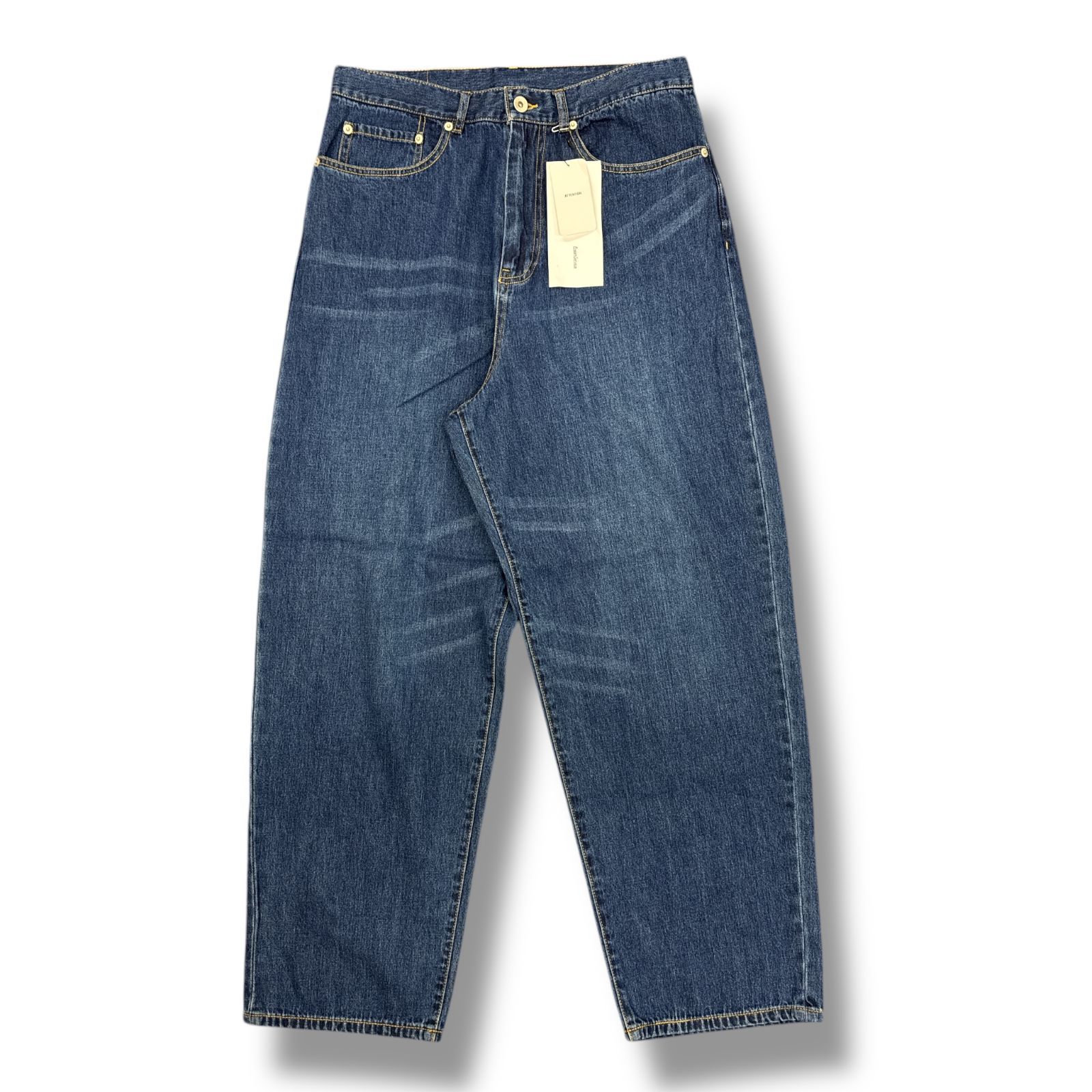 【直営・関税送料込】ボーイフレンドジーンズ something サムシング SEA588 LISA CARGO WIDE 98）ライトブルー