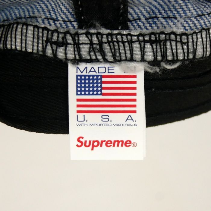 Supreme 国内正規 24SS 2-Tone S Logo 6-Panel Cap ツートーン S