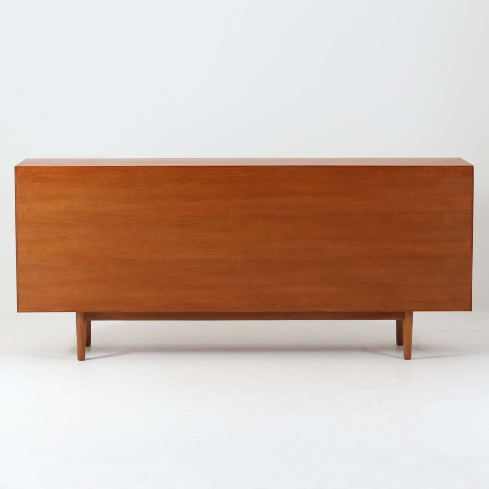 訳ありアウトレット品】Leaf-handle リビングワイドキャビネット北欧