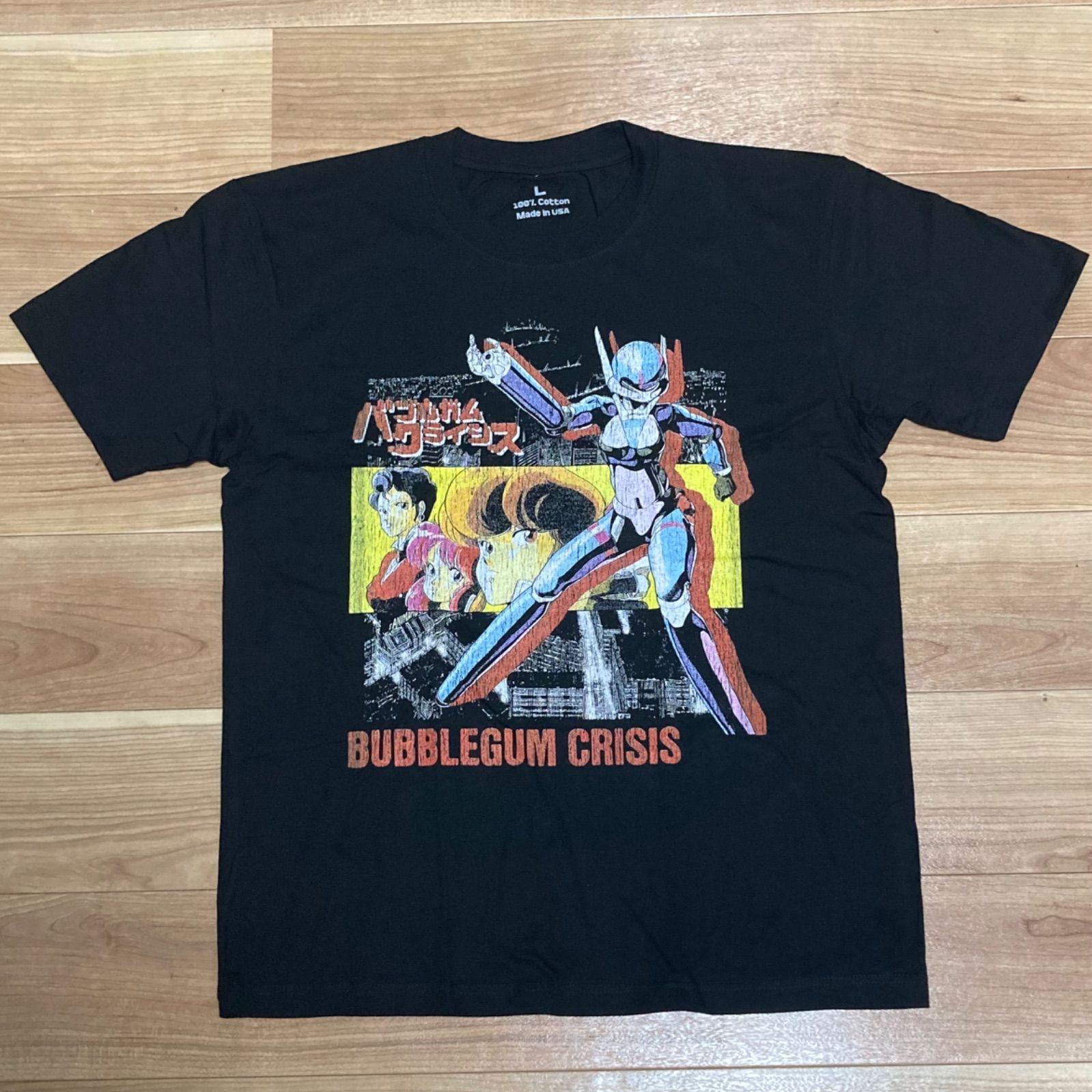 古着 バブルガムクライシス BUBBLEGUM CRISIS アニメTシャツ